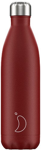 Chilly's Bottle 750ml Red Matte